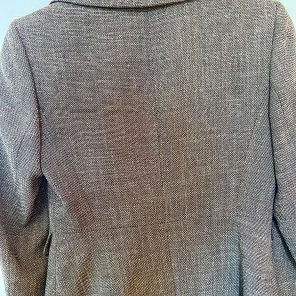 Classic Brown Dana Buchman Blazer Petite Small - Picture 6 of 6